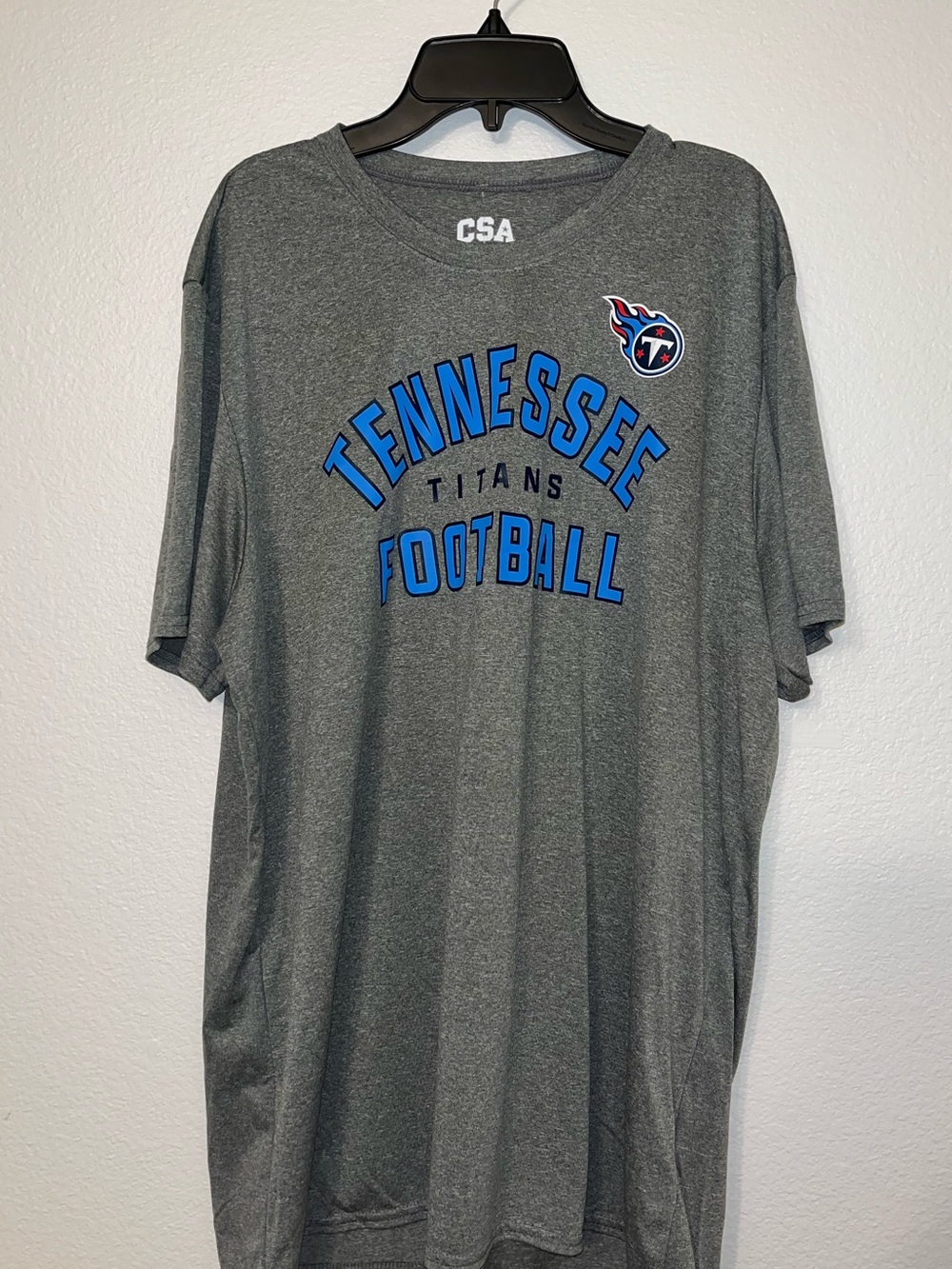 Tennessee Titans Gray Short-Sleeve Football Tee